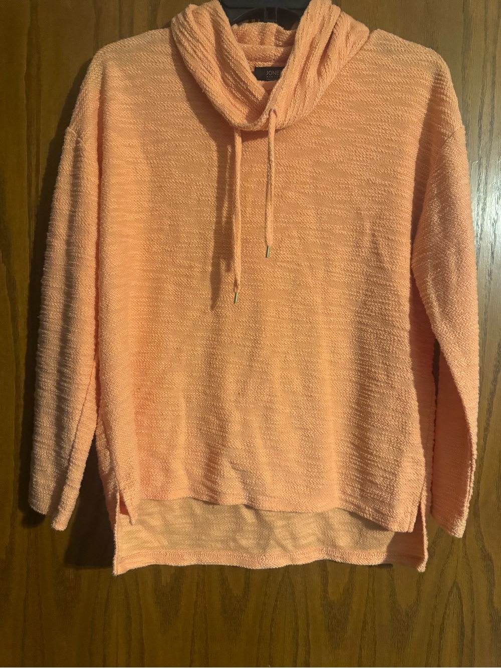 Cozy orange Cowl Neck Women’s Sweater